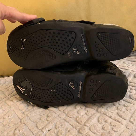 SOLD Alpinestars Smx-1r Vented boots black 42/8 - Picture 7 of 8